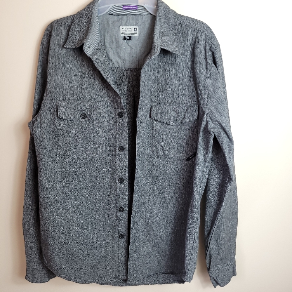 Matix brand durable goods by Brandon biebel gray shirt size M